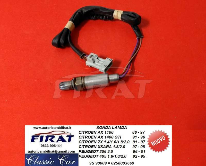 SONDA LAMDA CITROEN AX-ZX-XSARA PEUGEOT 306-405 (0258003669)